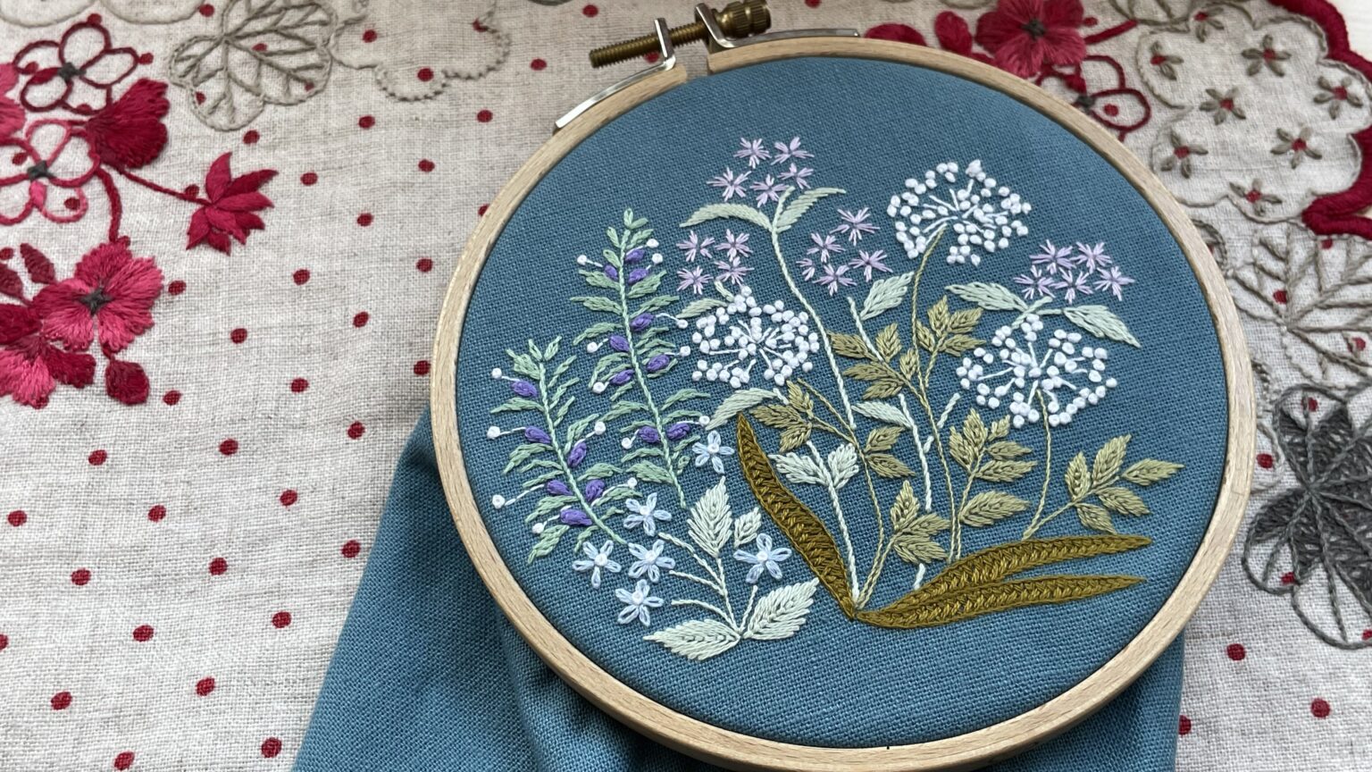 田村良恵刺繍教室-大阪 | フランス刺繍、戸塚刺しゅう講師田村良恵の刺繍教室。大阪 住吉区 帝塚山 資格習得可能。初心者さん、刺繍が始めての方 ...