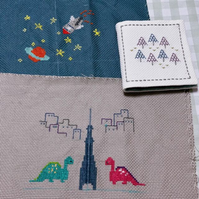 ハーブの刺繍ドイリー | 田村良恵刺繍教室-大阪